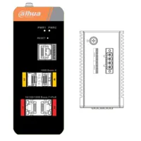 Switch PoE 2.0 Industrial 2 puertos Gigabit + 2SFP Uplink Gigabit 120W Gestionable Layer2