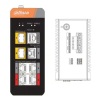 Switch PoE 2.0 Industrial 4 puertos Gigabit +3 Uplink Gigabit (2SFP+1RJ45) 120W Gestionable Layer2
