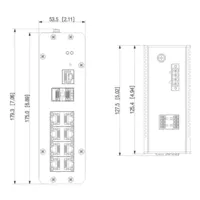 Switch PoE 2.0 Industrial 8 puertos Gigabit + 2SFP Uplink Gigabit 120W Gestionable Layer2