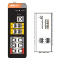 Switch PoE 2.0 Industrial 6 puertos Gigabit +4SFP Uplink Gigabit 120W Gestionable Layer2