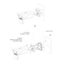 Tubular IP ANPR H265 4MP 3IR850nm 8-32VFM IP68 IK10 PoE E/S AI con Radar de velocidad