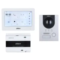 Kit Videoportero 2-hilos IP exterior para Superfície + monitor interior