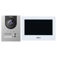 Kit Videoportero 2-hilos IP exterior para Insertar + monitor interior 2-hilos y WiFi