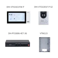 Kit Videoportero IP exterior para Superfície + monitor interior