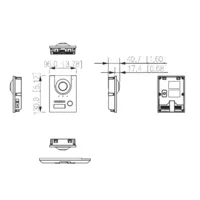 Kit Videoportero IP exterior para Superfície + monitor interior