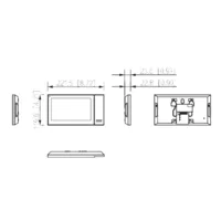 Kit Videoportero IP exterior para Superfície + monitor interior