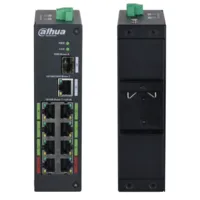 Switch Rango Temp Extendida ePoE 8 puertos 10/100 + 1RJ45 Uplink Gigabit + 1SFP Gigabit 120W No_Gestionable Layer 2