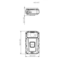 Camara Body 2G/3G/4G WiFi Bluetooth GPS/GLONASS IP68 Android 11.0