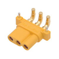 Conector MR30 hembra para panel con pines de 2.0 mm [15A/30A]