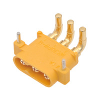 Conector MR30 macho para panel con pines de 3.0 mm [15A/30A]