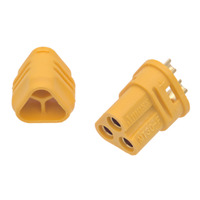 Conector MT30 hembra [15A/30A], 3 pines para motores trifásicos o tierra
