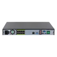 NVR 8ch 512Mbps 4K H265 HDMI 8PoE 2HDD E/S AI