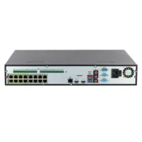 NVR 32ch 448Mbps H265 2xHDMI 16PoE 4HDD E/S AI