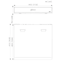 NVR 32ch 512Mbps 4K H265 2xHDMI 4HDD 2RJ45 E/S AI