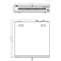 NVR 64ch 1280Mbps 32MP H265 4xHDMI 8HDD E/S RAID 0/1/5/6/10 Reduntdant