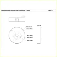 Caja conexiones para cámaras PTZ SD1A SD12