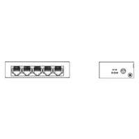Switch 5 puertos Gigabit No_Gestionable Layer2