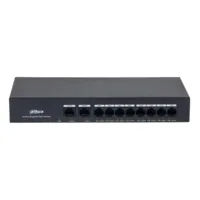 Switch PoE 8 puertos Gigabit + 2RJ45 Uplink Gigabit 65W No_Gestionable Layer2