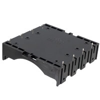 Portapilas de 4 unidades para pilas 18650, para circuito impreso