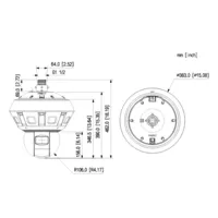 Panorámica 270º 24M Multisensor (6x4M) + Domo PTZ IP 4M H265 IR400m 40X IP66 DC36V AUDIO E/S AI