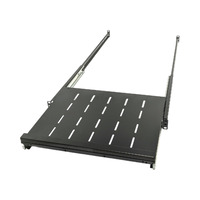 Bandeja de Rack para teclado/raton Ajustable Telescopica [Racks 900-1100mm][30kg]