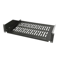 Bandeja de Rack Fija 19" 2U con Fijación Frontal, Fondo 350mm [22Kgs]