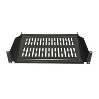 Bandeja de Rack Fija 19" 2U con Fijación Frontal, Fondo 350mm [22Kgs]