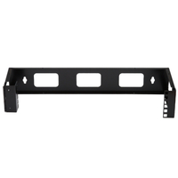 Soporte Rack para Pared de 2U, Negro 