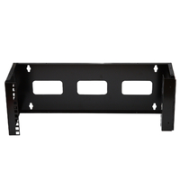 Soporte Rack para Pared de 4U, Negro 