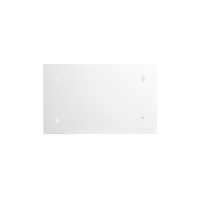 Armario rack de pared 6U 19" Abatible de Doble Sección - Blanco [600x550x370]