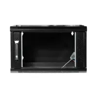 Armario rack de pared 6U 19" Abatible de Doble Sección [600x550x370]