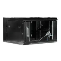 Armario rack de pared 6U 19" Abatible de Doble Sección [600x550x370]