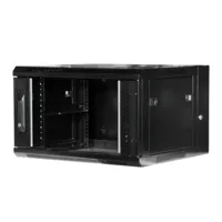 Armario rack de pared 6U 19" Abatible de Doble Sección [600x550x370]
