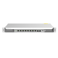 Reyee Router Cloud - 8 Puertos RJ45 + 2 SFP+ 1/10Gigabit - Router + Funciones Firewall - Admite hasta 7 WAN para failover o balanceo - Hasta 4000 Mbps de ancho de banda - Hasta 1500 usuarios recomendados