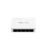 Reyee Switch Sobremesa - Carcasa Plástico - 5 puertos RJ45 - Velocidad 10/100 Mbps