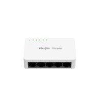 Reyee Switch Sobremesa - Carcasa Plástico - 5 puertos RJ45 - Velocidad 10/100/1000 Mbps - Plug and Play - Tecnología ahorro de energía