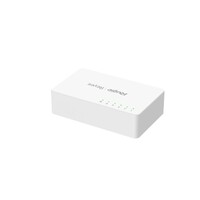 Reyee Switch Sobremesa - Carcasa Plástico - 5 puertos RJ45 - Velocidad 10/100/1000 Mbps - Plug and Play - Tecnología ahorro de energía