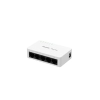 Reyee Switch Sobremesa - Carcasa Plástico - 5 puertos RJ45 - Velocidad 10/100/1000 Mbps - Plug and Play - Tecnología ahorro de energía