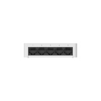 Reyee Switch Sobremesa - Carcasa Plástico - 5 puertos RJ45 - Velocidad 10/100/1000 Mbps - Plug and Play - Tecnología ahorro de energía