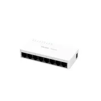Reyee Switch Sobremesa - Carcasa Plástico - 8 puertos RJ45 - Velocidad 10/100/1000 Mbps - Plug and Play - Tecnología ahorro de energía