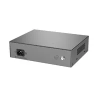 Reyee Switch PoE Sobremesa - Carcasa Metal - 6 puertos RJ45 10/100 Mbps - 4 Puertos PoE+ 802.3af/at + 2 Puertos Uplink - Plug and Play - Tecnología ahorro de energía