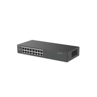 Reyee Switch Sobremesa - Carcasa Metal - Enrackable - 16 puertos RJ45 - Velocidad 10/100/1000 Mbps - Plug and Play - Tecnología ahorro de energía