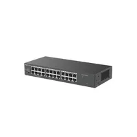 Reyee Switch Sobremesa - Carcasa Metal - Enrackable - 24 puertos RJ45 - Velocidad 10/100/1000 Mbps - Plug and Play - Tecnología ahorro de energía