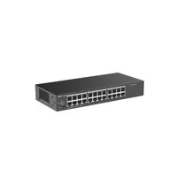 Reyee Switch Sobremesa - Carcasa Metal - Enrackable - 24 puertos RJ45 - Velocidad 10/100/1000 Mbps - Plug and Play - Tecnología ahorro de energía
