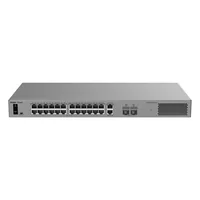 Ruijie Reyee Cloud Managed L2 Switch - 26 puertos Gigabit RJ45 y 2 ranuras SFP - 24 puertos PoE/PoE+ con presupuesto de 370 W - Soporte para protocolo de anillo ERPS - PoE Watchdog y suministro ininterrumpido - Instalación en rack con protección de 6 kV