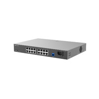 Reyee E-Lighten Switch PoE Cloud Capa 2 - 16 puertos RJ45 Gigabit PoE+ - 1 Puerto óptico SC 1G (PON) - Máximo 240W