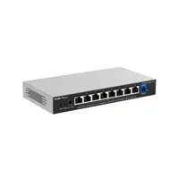 Reyee E-Lighten Switch PoE Cloud Capa 2 - 8 puertos RJ45 Gigabit PoE+ - 1 Puerto óptico SC 1G (PON) - Máximo 120W