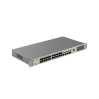 Reyee Switch PoE Cloud Capa 2 - 24 puertos PoE Gigabit+ 4 SFP Gigabit - PoE+ / Máximo 370W - Enrackable