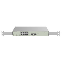 Reyee Switch PoE Cloud Capa 2 - 8 puertos PoE+ Gigabit+ 2 SFP Gigabit - PoE+ 30W / Máximo 125W - Enrackable