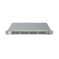 Reyee Switch Hi-PoE Cloud Capa 3 - 48 puertos PoE RJ45 Gigabit + 4 SFP+ 10Gb - 40 Puertos PoE+ (30W) + 8  Hi-PoE (90W) / 740W